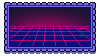 One of those pink grid floors that look kinda cybre or vaporwave maybe and it's moving in your direction